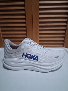 Hoka Bondi 9 Men's Running Shoe Galactic Grey * Size: 14 (2E) Wide